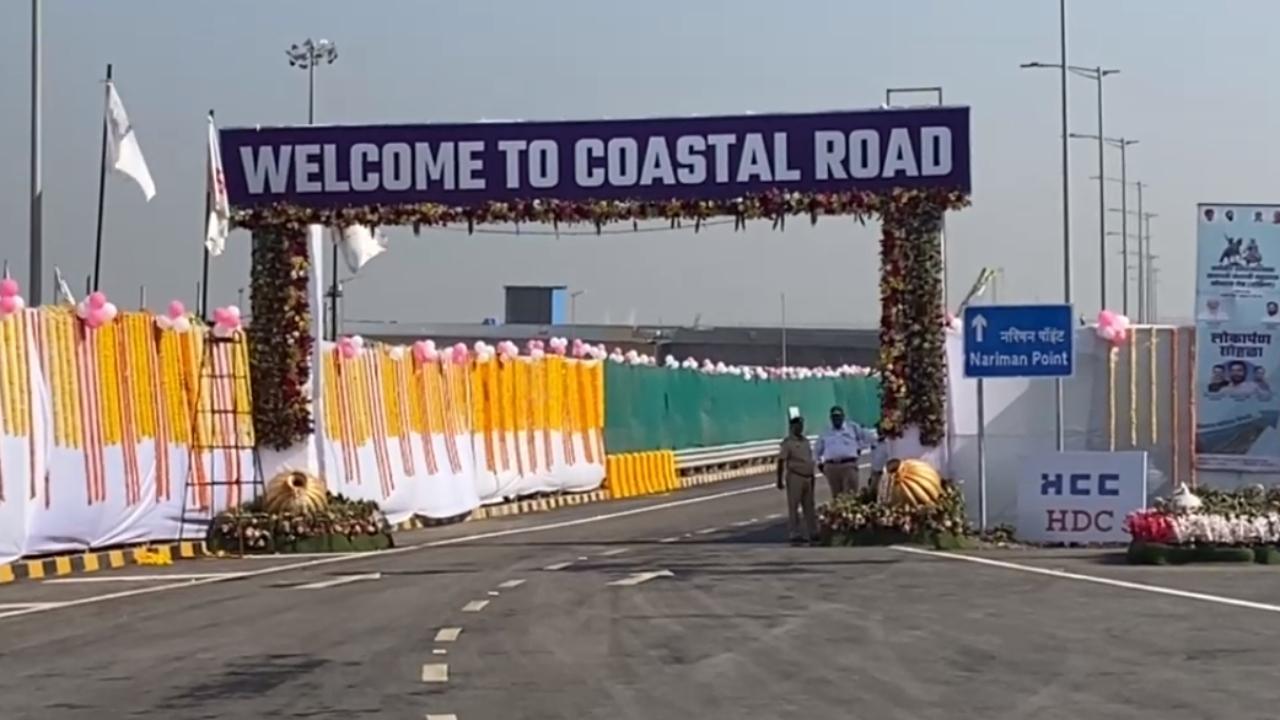 IN PHOTOS: First look of Mumbai Coastal Road Phase 1 after inauguration