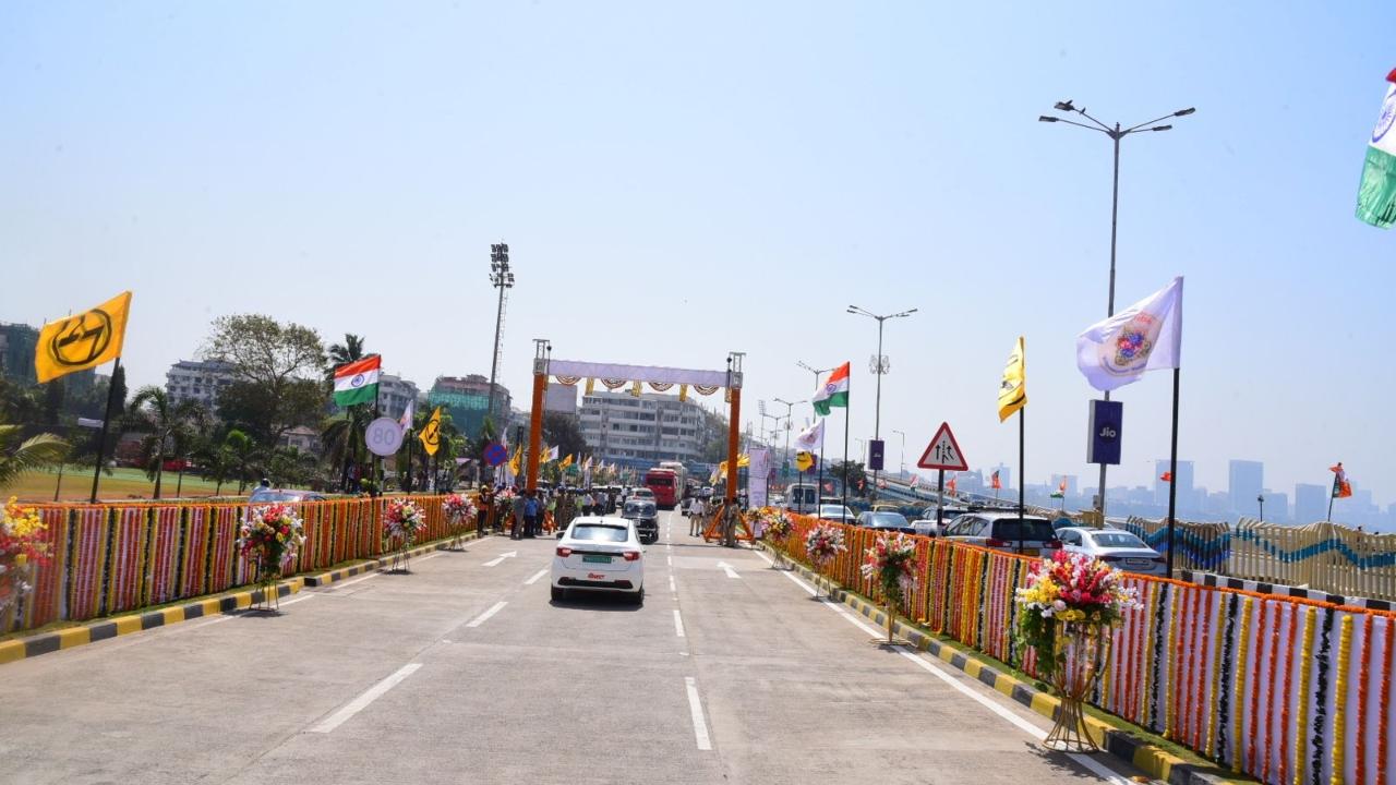 The 53-km-long coastal road, being constructed till Dahisar, will help the people in saving fuel and time, besides reducing pollution, the CM said