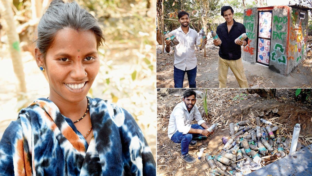 Navi Mumbai village gets a toilet made of 1,000 plastic bottles