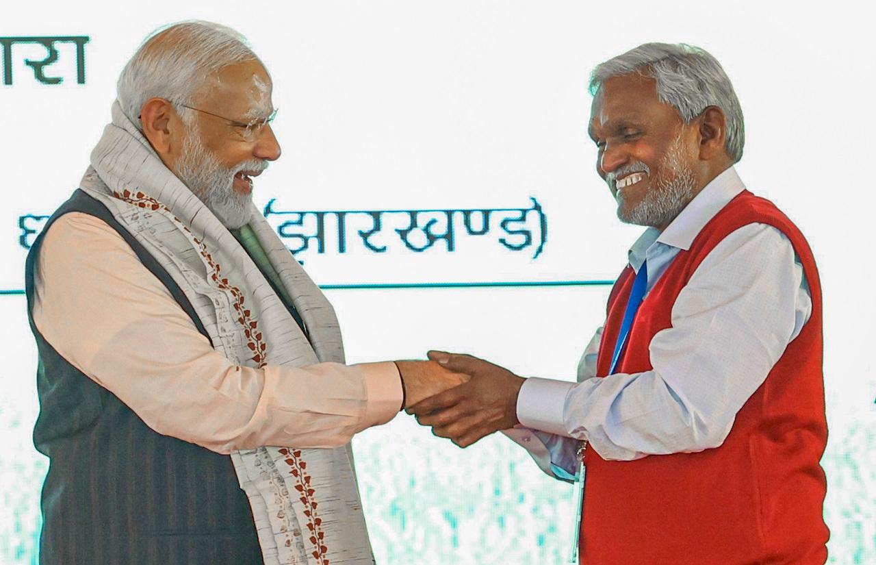 PM Modi also launched rail, power and coal projects worth over Rs 26,000 crore in Jharkhand