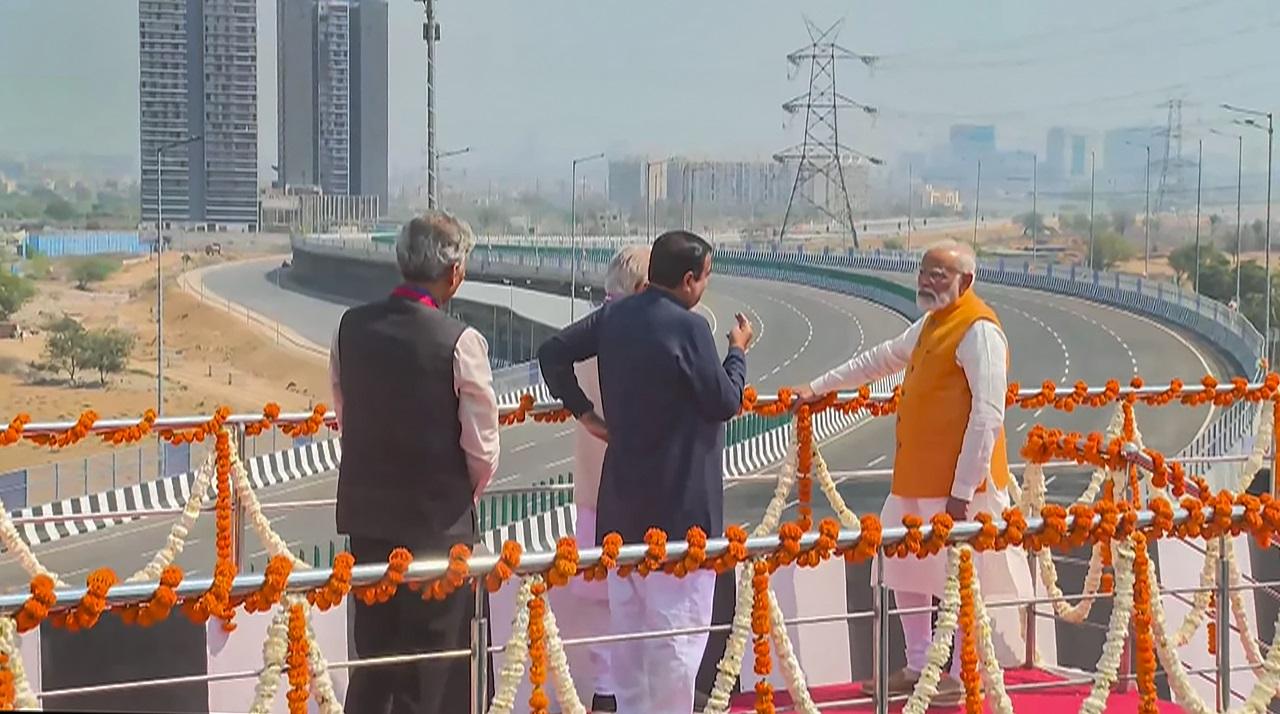 Dwarka Expressway is India's first elevated 8-lane access control urban expressway, being constructed at an estimated cost of Rs 9,000 crore, as part of the Centre's Rs 60,000 crore highway development plan in the NCR to decongest the national capital