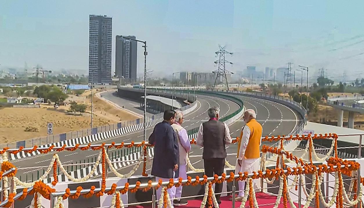 In Photos: PM Modi inaugurates Haryana section of Dwarka Expressway
