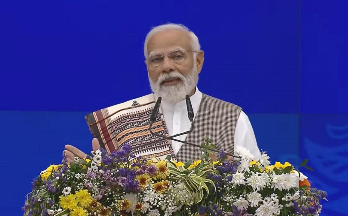 PM Modi lays foundation stone of Rs 85,000 cr railway projects
