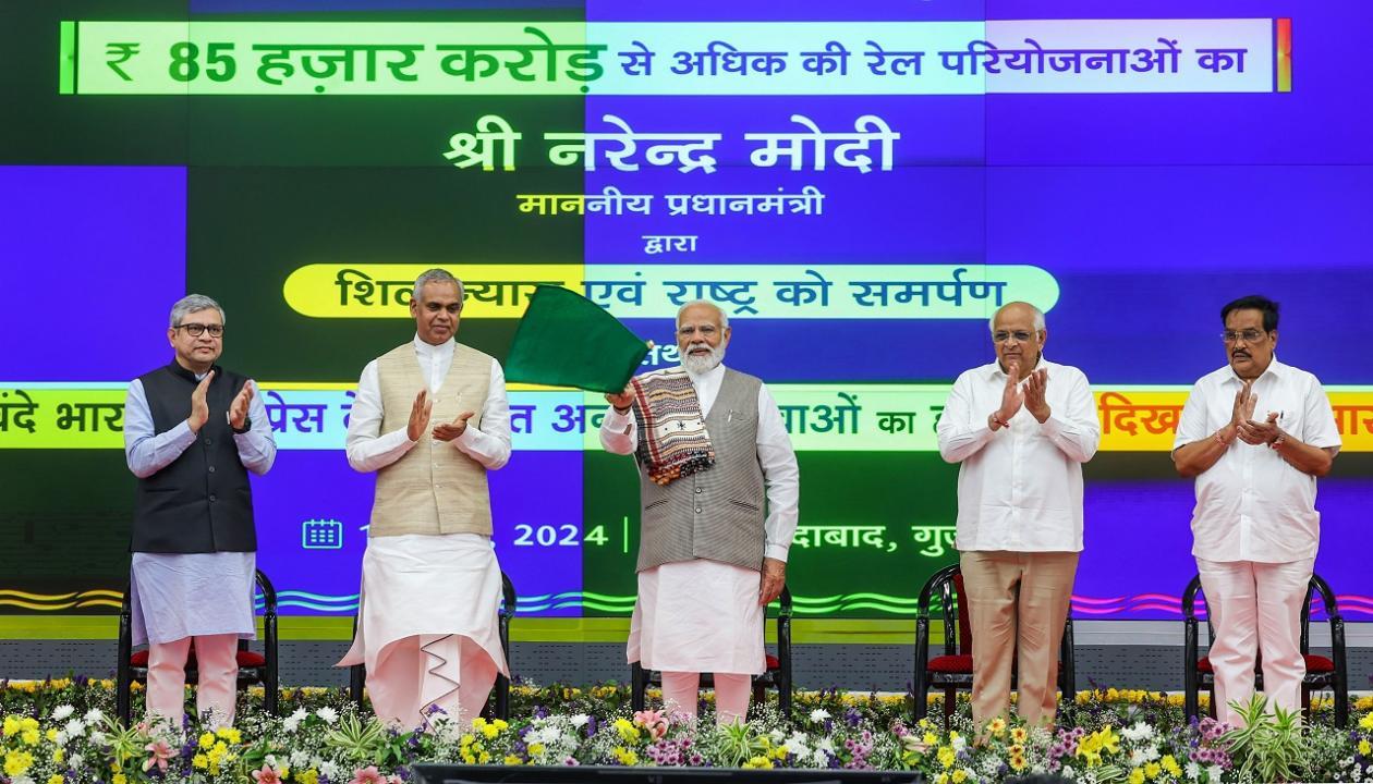 PM Modi dedicates to nation Marathwada Rail Coach Factory, launches various projects in Maharashtra