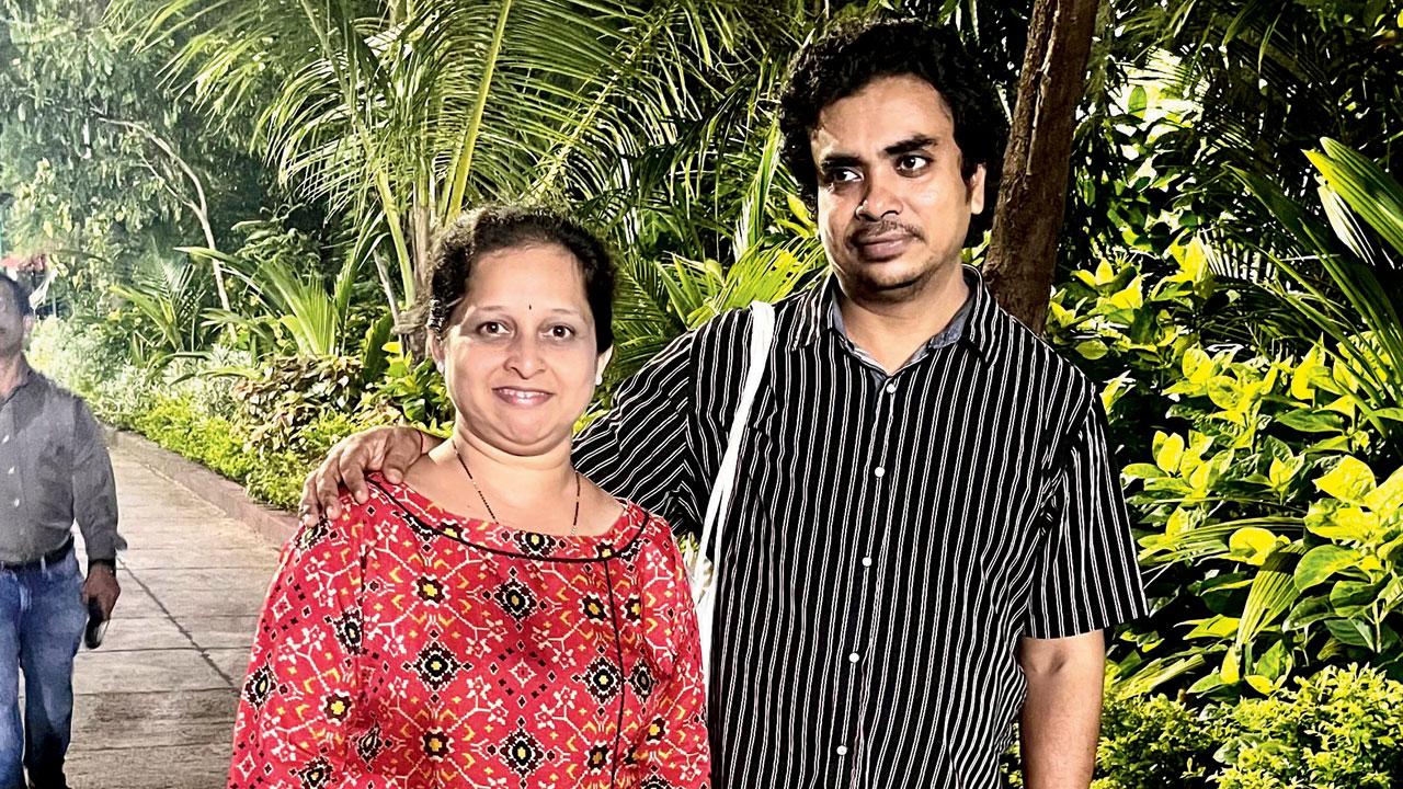 Kadambari Koli-Tandel and the artist