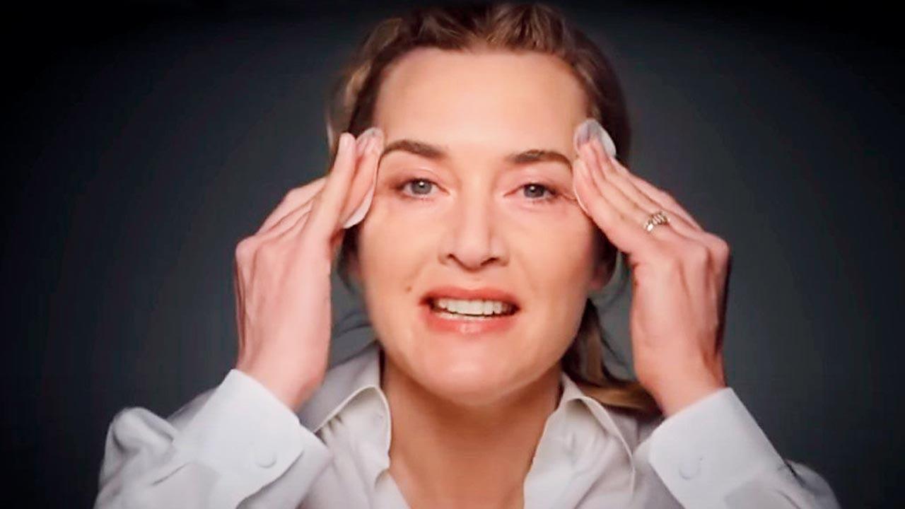 Kate Winslet in the advertising campaign. Pic Courtesy/YouTube