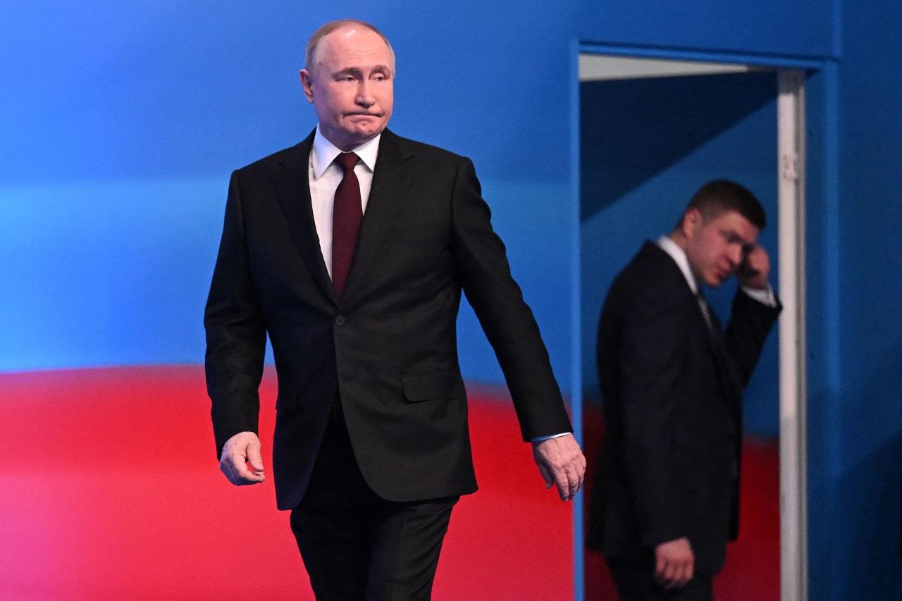 Putin won with 89.1 per cent of the votes in Moscow followed by Davankov in second place with 4.4 per cent. Kharitonov and Slutsky were in the third and fourth spots with 3.3 per cent and 3.2 per cent votes respectively