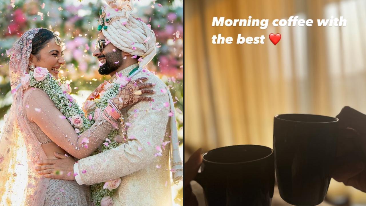 Rakul Preet Singh shares happy pictures as she enjoys coffee with her 'best'