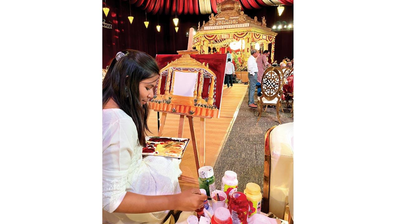 Artist Keerthana Adepu says that it’s a joy to transform a wedding into a memory for the couple