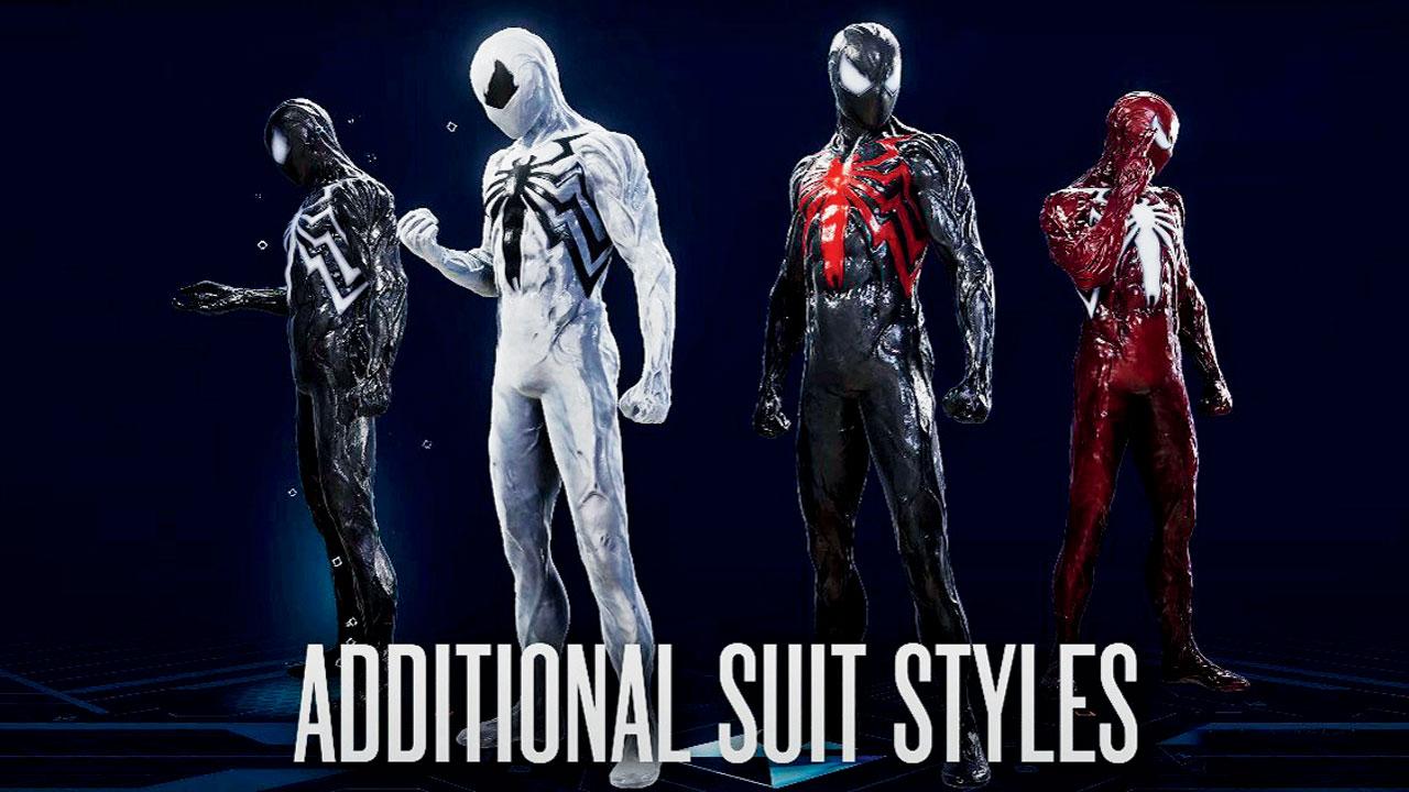 The Symbiote suit will now include more variations