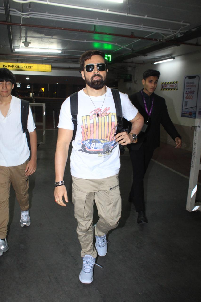 Emraan Hashmi was spotted in the city
