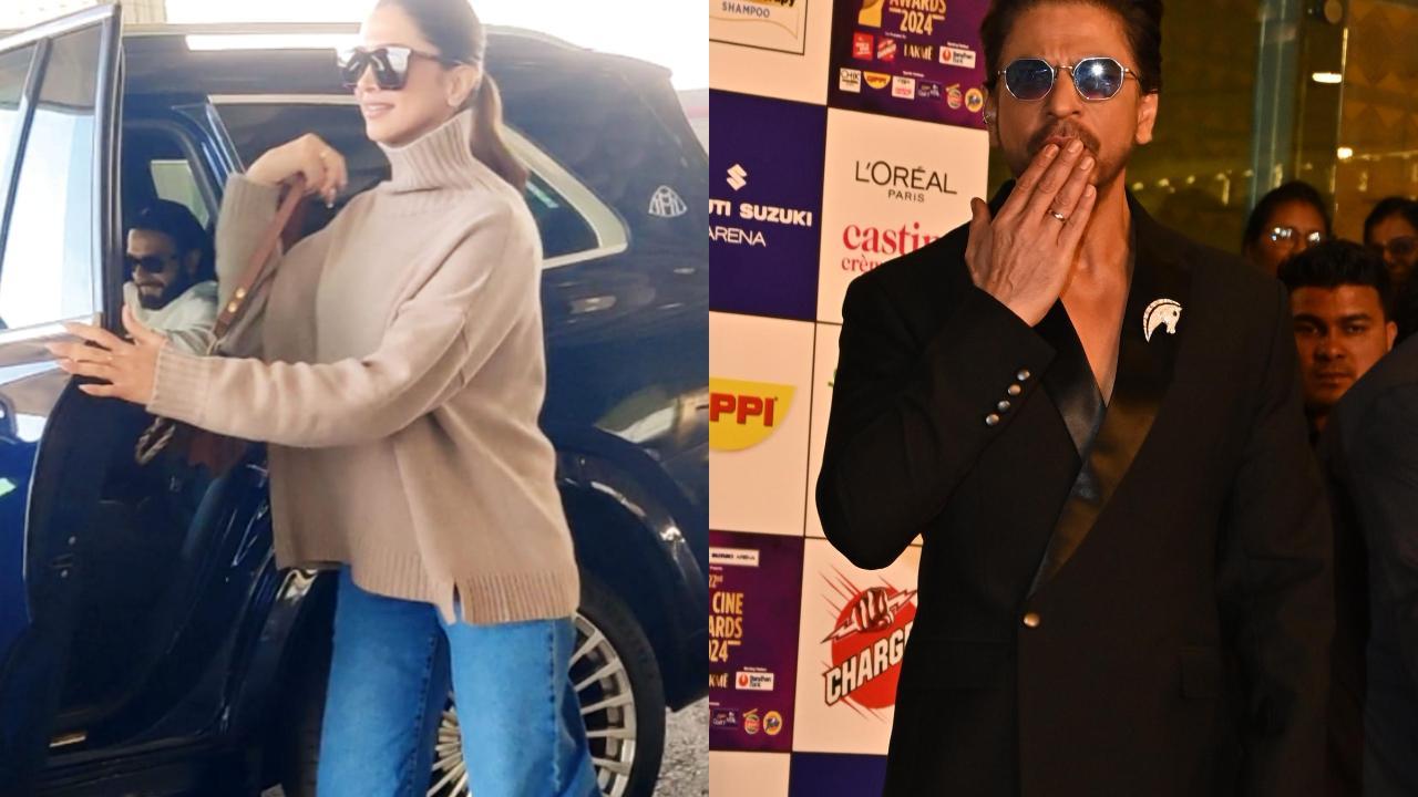 Spotted in the city: Ranveer Singh drops Deepika Padukone at airport