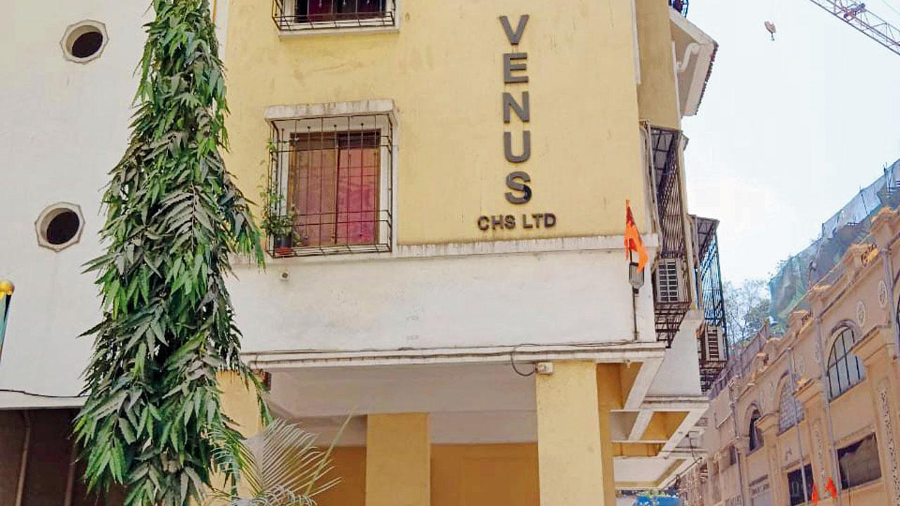 A case has been filed against a resident of Venus Suncity complex, Powai