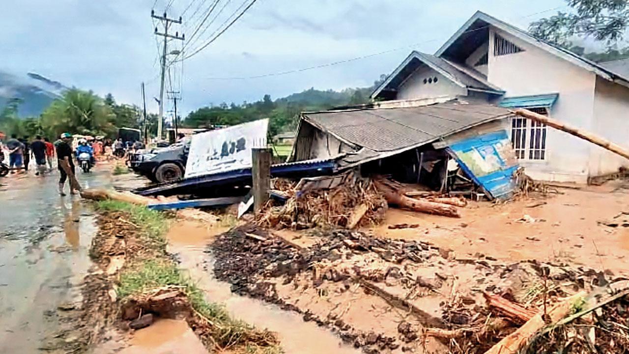 Sumatra island landslide toll rises to 19; seven still missing