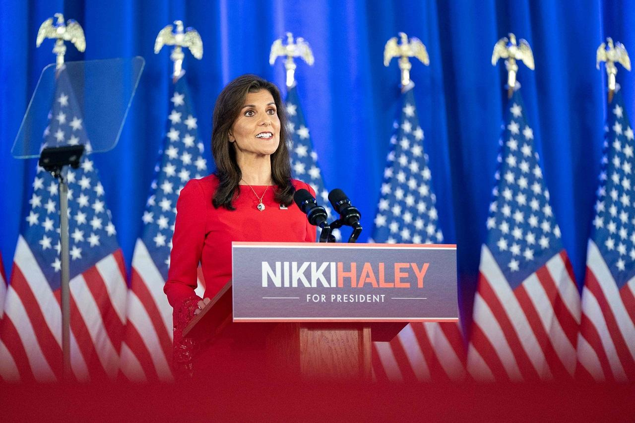 Haley didn't endorse the former president in a speech in Charleston, South Carolina. Instead, she challenged him to win the support of the moderate Republicans and independent voters who supported her