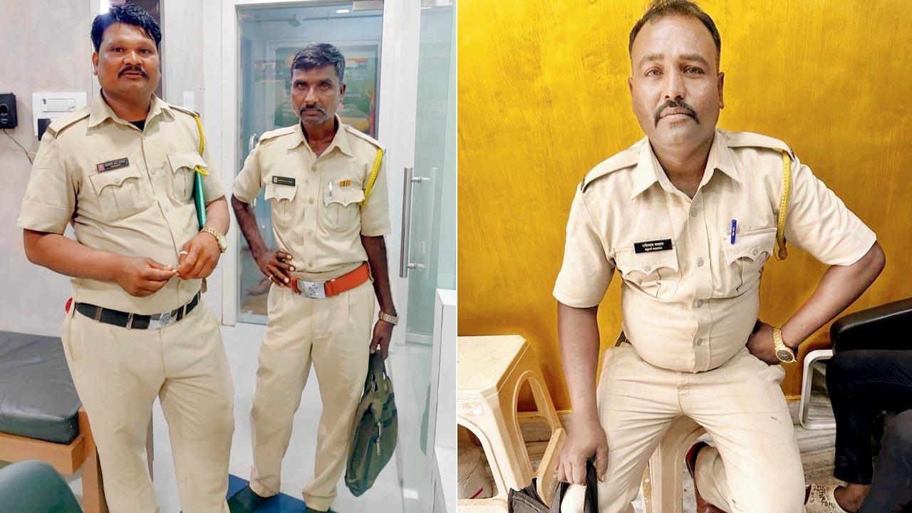 The other artistes impersonating the cops; an impersonator who was caught at Vakola in Mumbai