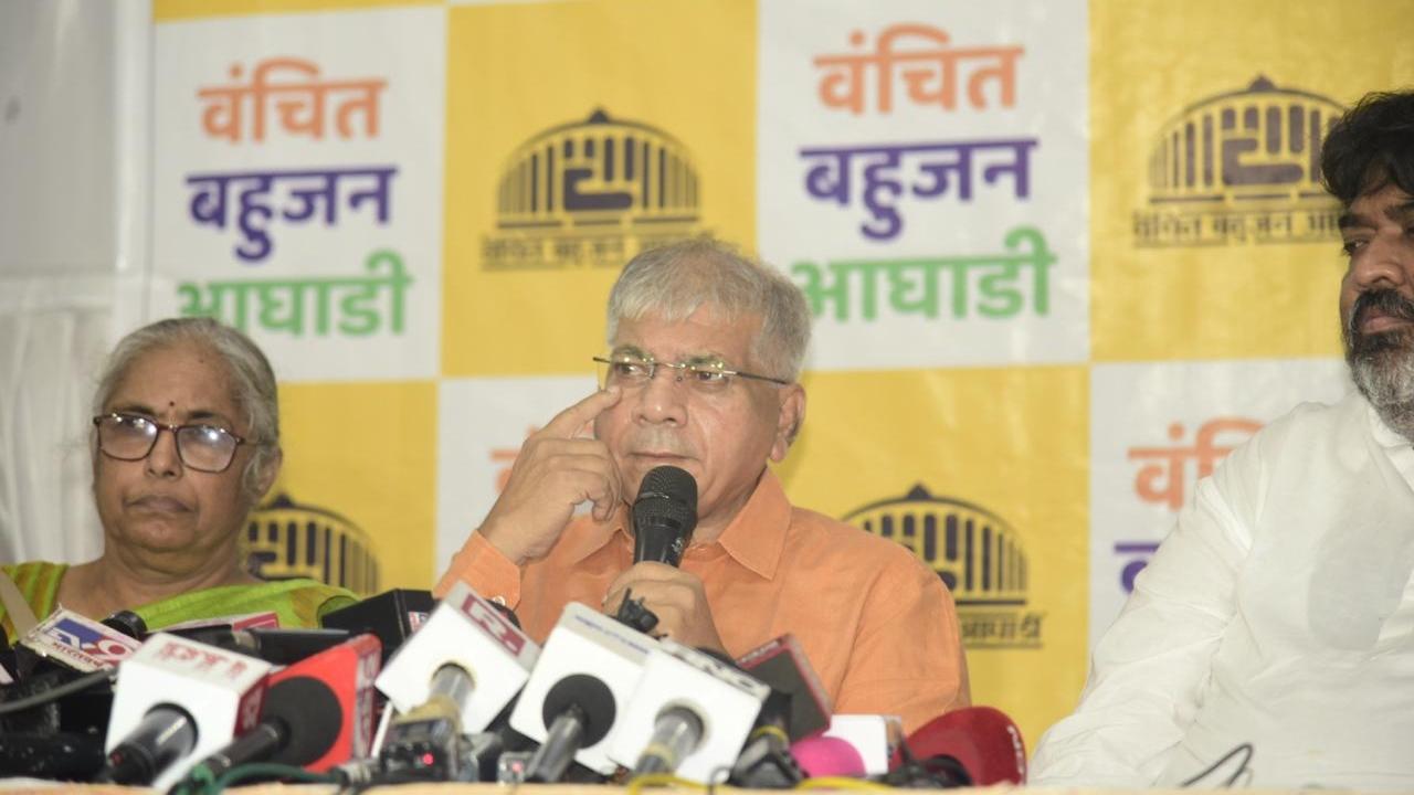 Prakash Ambedkar was in talks with the MVA, which comprises the Congress, the Nationalist Congress (SP) and the Shiv Sena (UBT), for the Lok Sabha polls but recently announced candidates on several seats