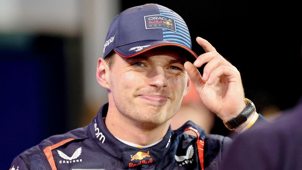 Red Bull’s Verstappen claims pole position