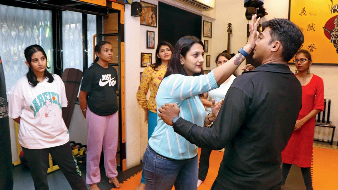 Megha Vora’s personal trauma fuels her resolve to make young women capable of giving it back. Pic/Anurag Ahire
