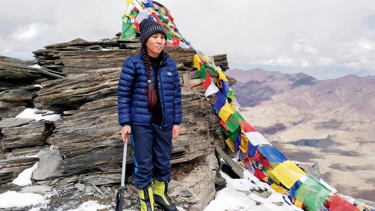 Chhonzin Angmo refuses to let her disability stop her from scaling new heights, literally 