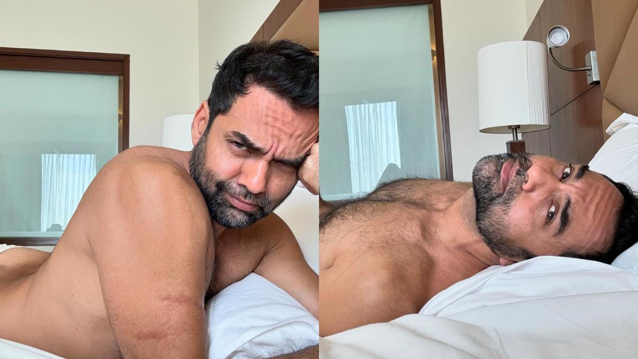 Abhay Deol shares NSFW photos while lazing in bed