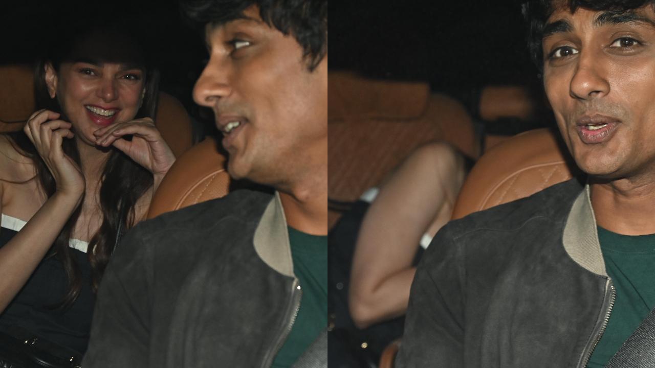 Aditi Rao Hydari hides her face from paps after being spotted with Siddharth