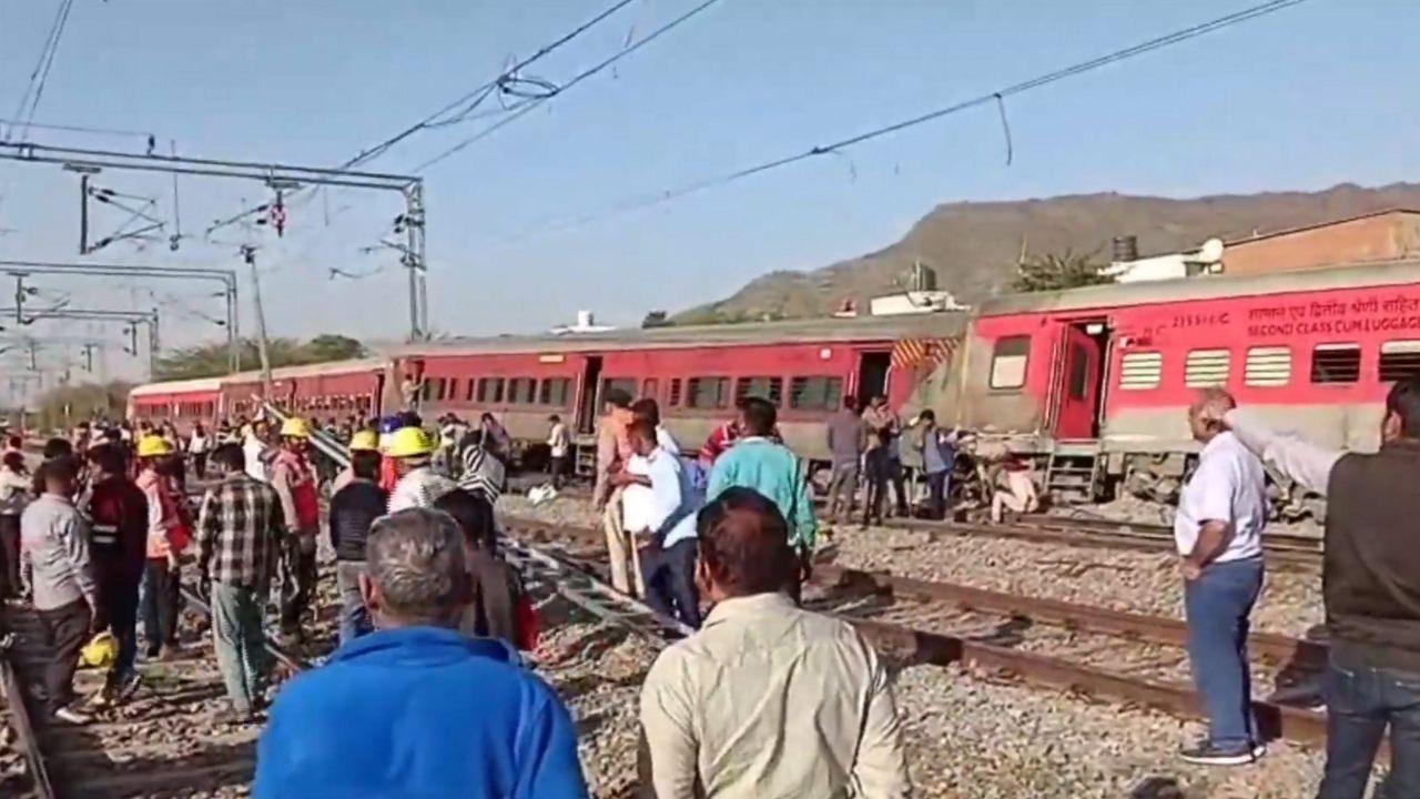 Sabarmati-Agra express derailment: Probe says driver overshot red signal
