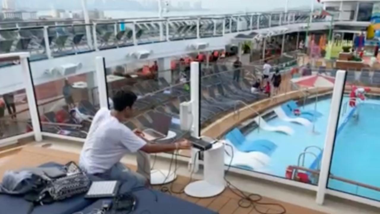 How this musician converted a cruise into the world’s largest musical instrument