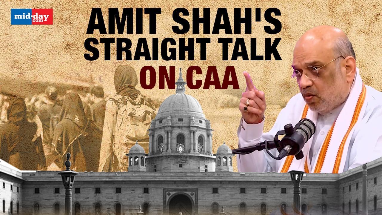 Citizenship Amendment Act: HM Amit Shah explains why CAA doesn't include Muslims
