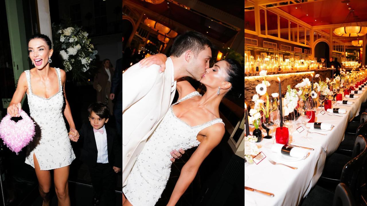 Step inside Amy Jackson and Ed Westwick's lavish engagement dinner party - see pics