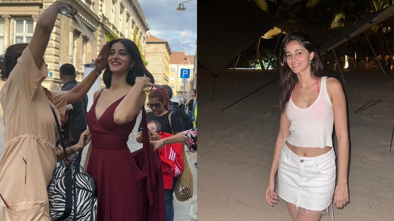 Check it out! Ananya Panday reveals two places that make her ‘happiest’
