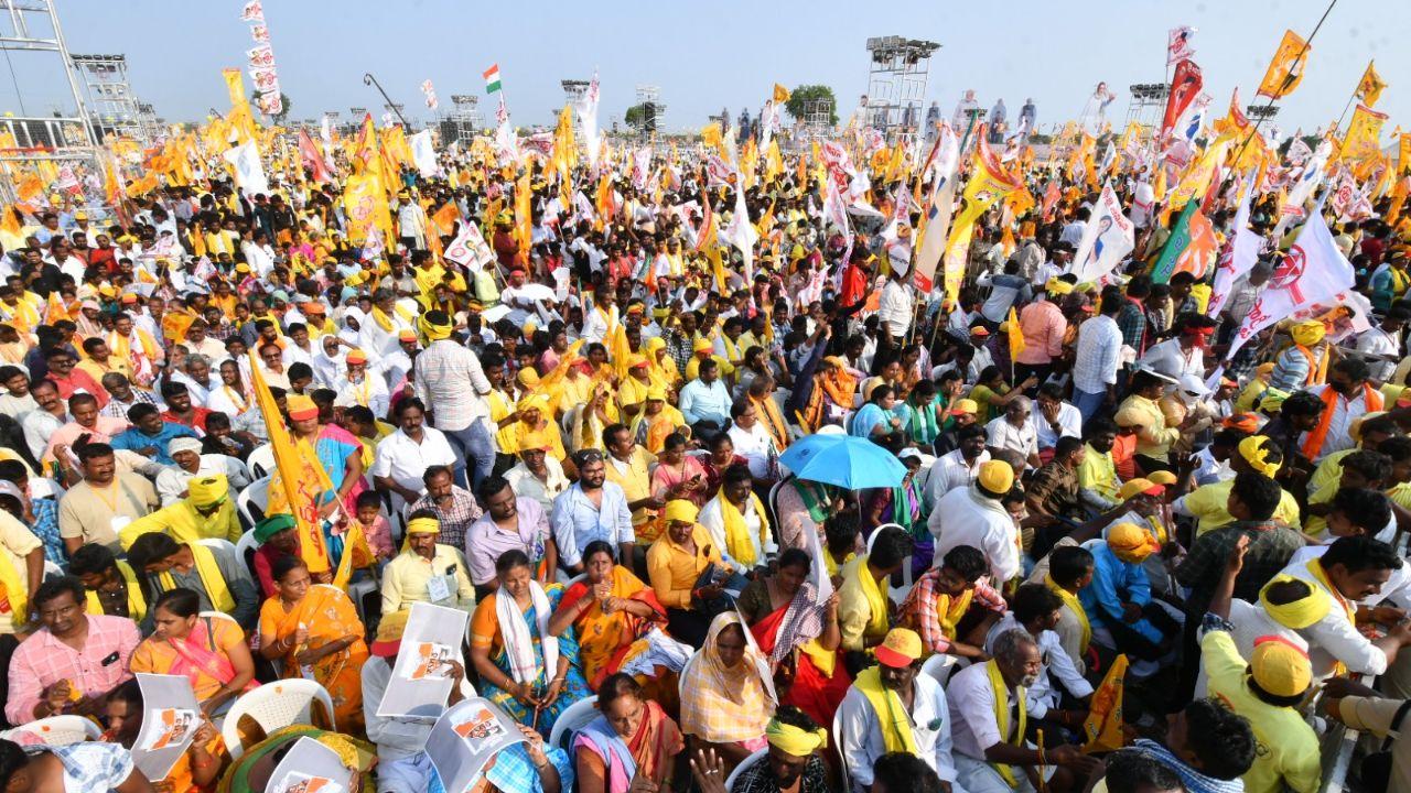 Naidu, meanwhile, also targeted the state government led by CM Jagan Mohan Reddy and said that he had looted the natural resources of Andhra Pradesh. He said that the southern state is in a financial crisis because of Jagan Mohan Reddy. 