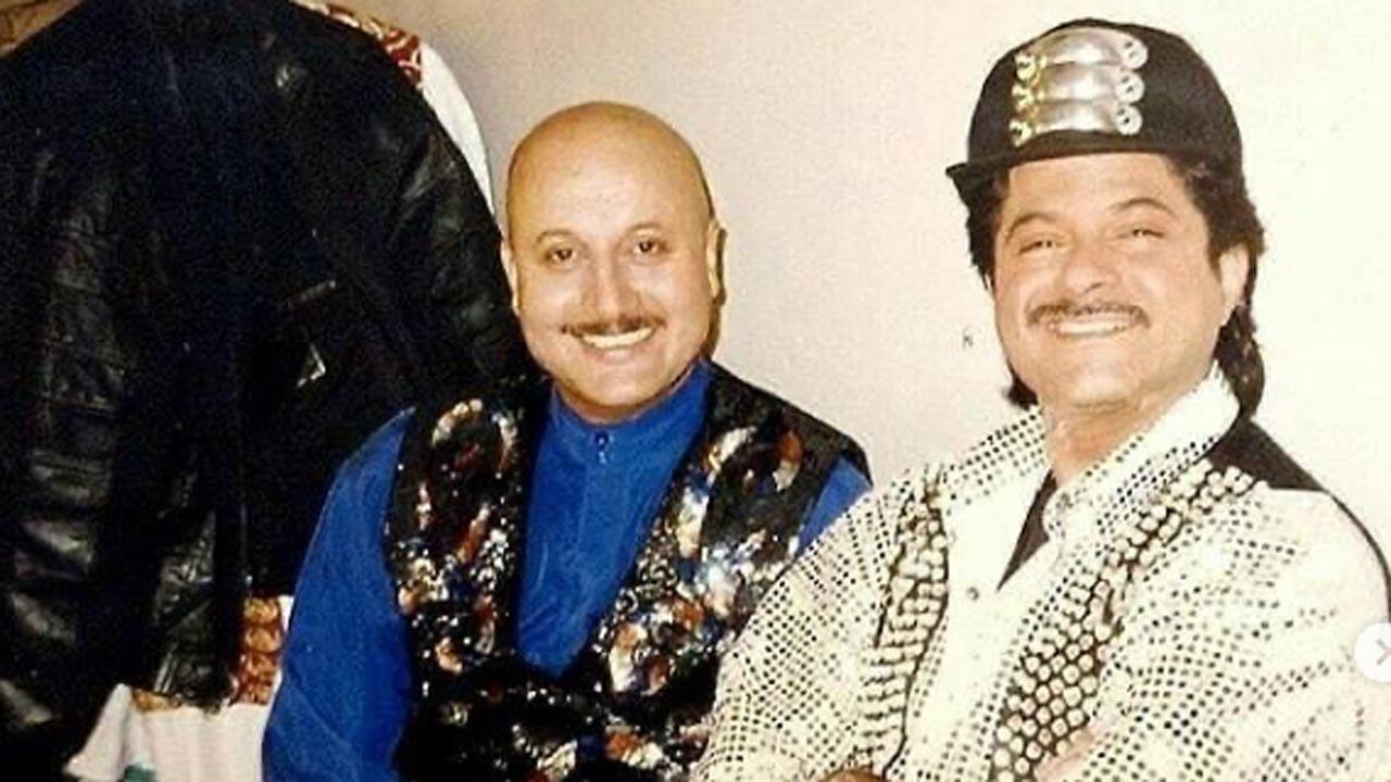 Anil Kapoor sends warm wishes on his close friend Anupam Kher's birthday