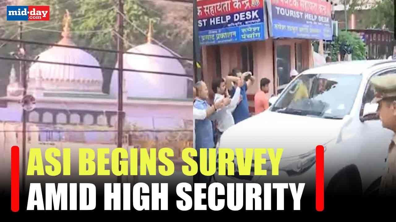 Bhojshala Temple-Kamal Maula Mosque Issue: ASI begins survey amid tight security