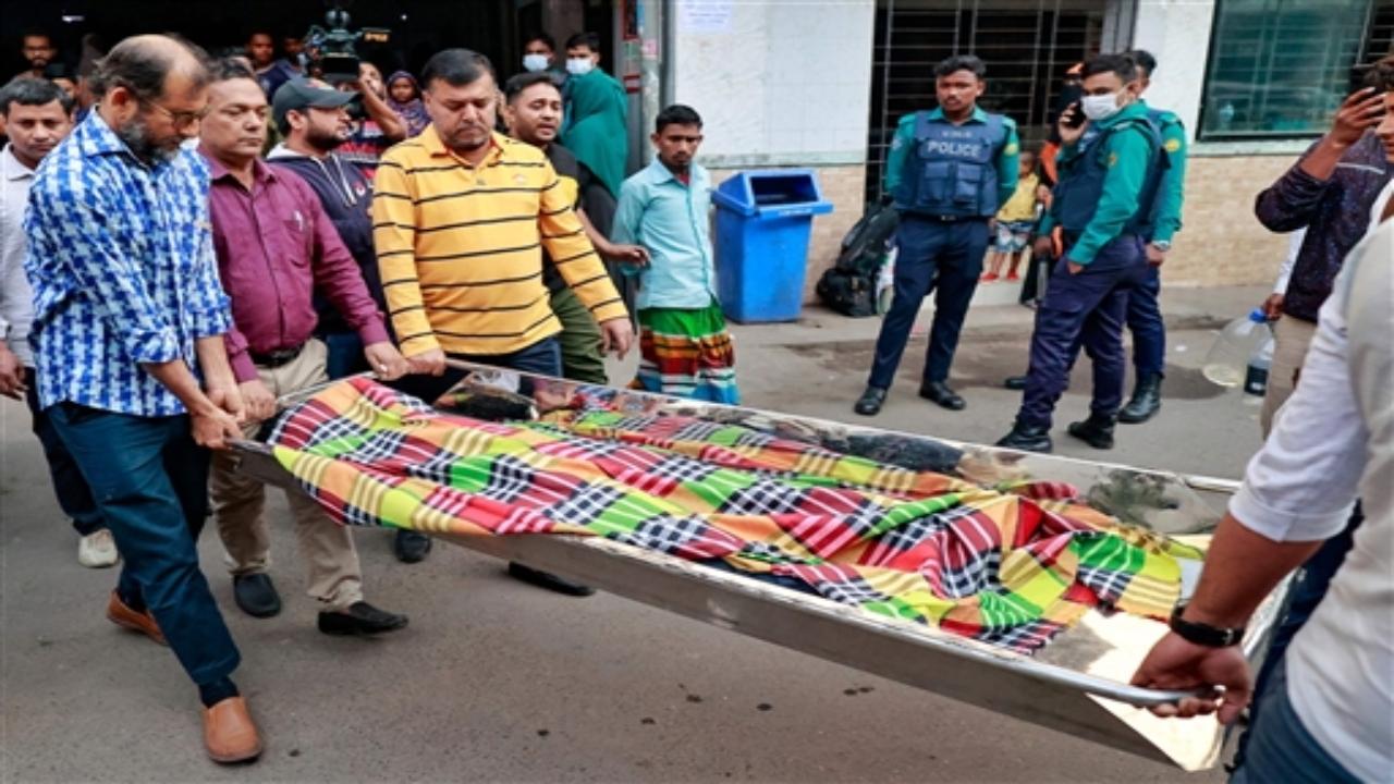 Health Minister Dr Samanta Lal Sen said around 2 am that 33 bodies were brought to the Dhaka Medical College Hospital (DMCH) and 10 others to the Sheikh Hasina National Institute of Burn and Plastic Surgery. Another victim died at the Police Hospital