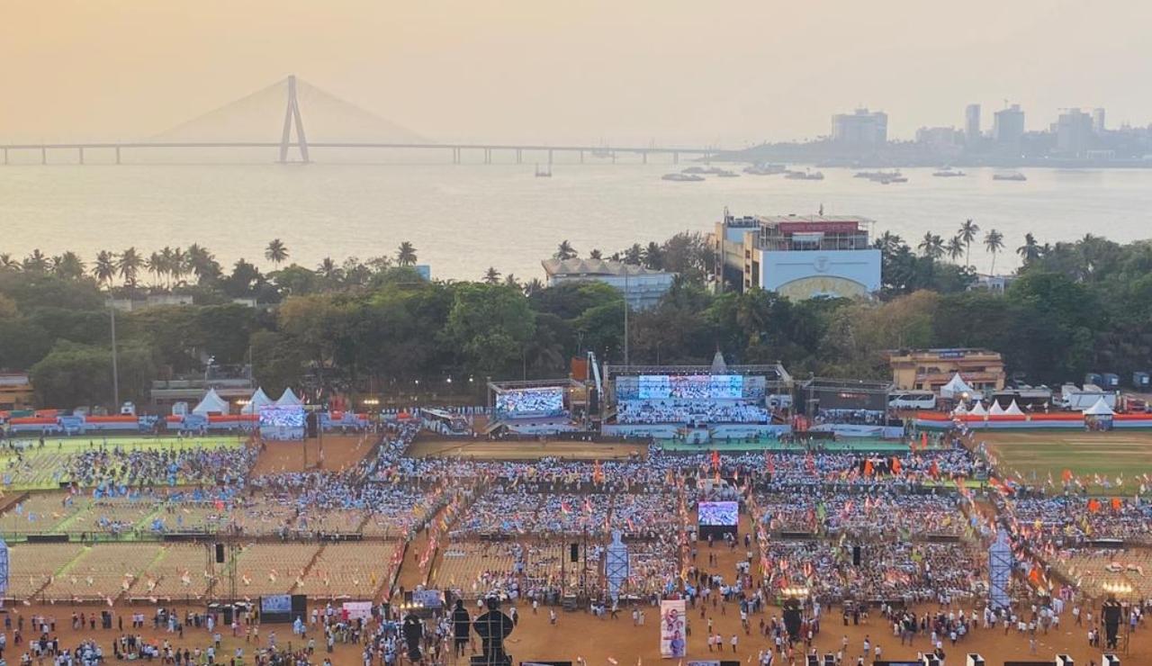 VBA chief Prakash Ambedkar also spoke at the rally, highlighting his full support to MVA and INDIA bloc at large amid tensions on seat-sharing for Lok Sabha elections