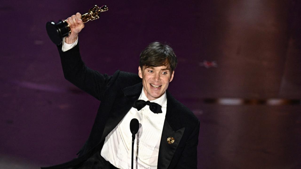 Oscars 2024: Cillian Murphy wins 'Best Actor' for 'Oppenheimer', his reaction to trophy getting engraved goes viral