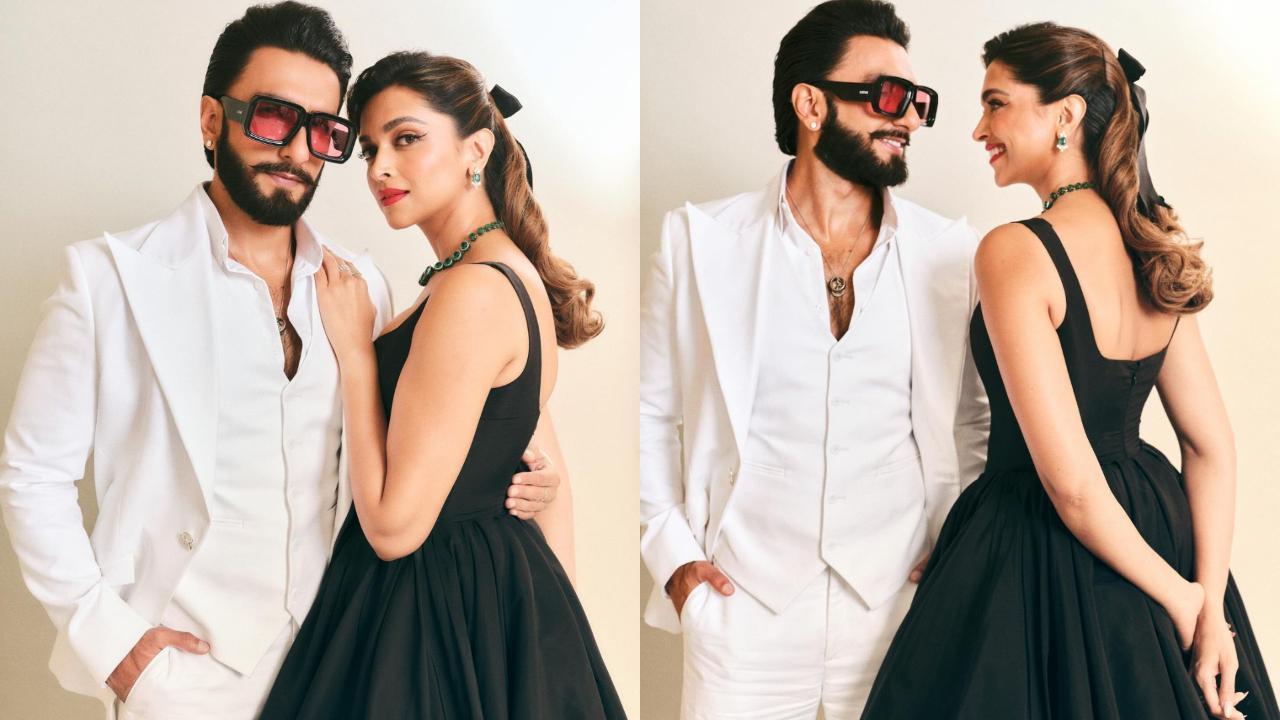 PICS: Ranveer Singh and Deepika Padukone nail cocktail night theme