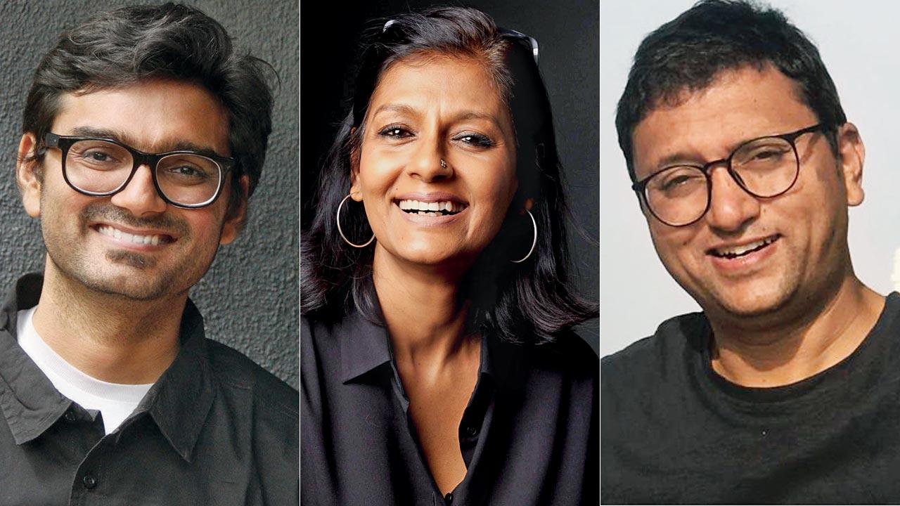 Quasar Thakore Padamsee, Nandita Das and Gopal Datt 