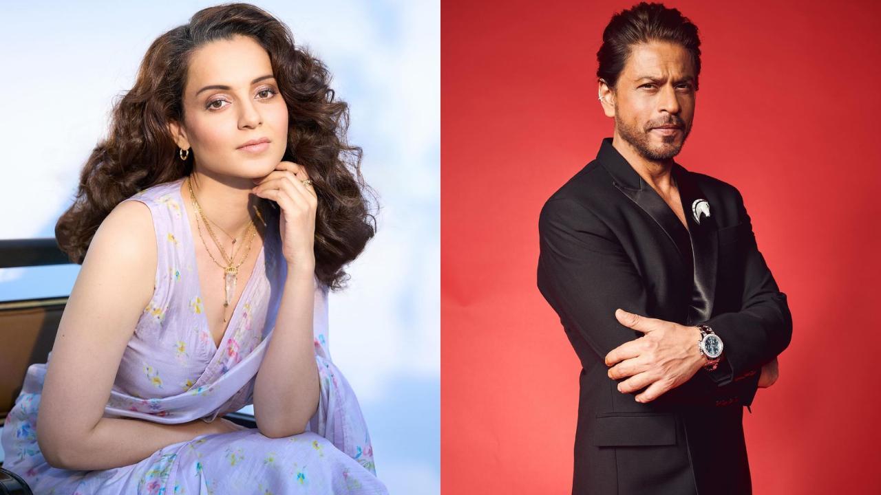 Kangana Ranaut compares herself with Shah Rukh Khan, makes bold statement