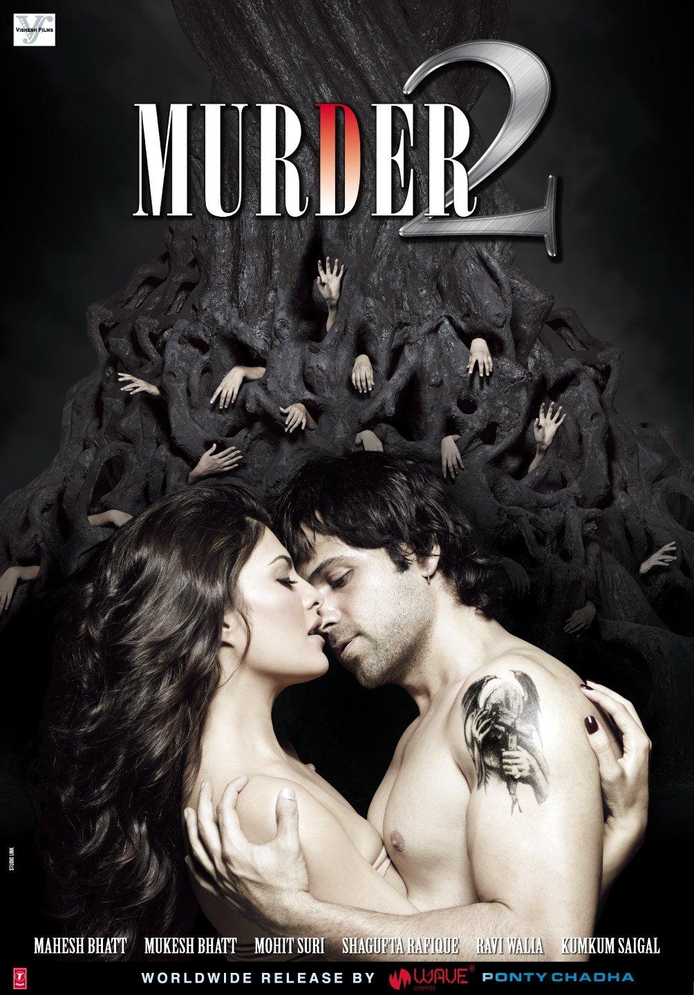 Murder 2:  Building on the success of the original Murder, Emraan Hashmi returned for the sequel, which proved to be another commercial hit. In this installment, Hashmi portrays an ex-cop turned private investigator who gets entangled in a series of gruesome murders.