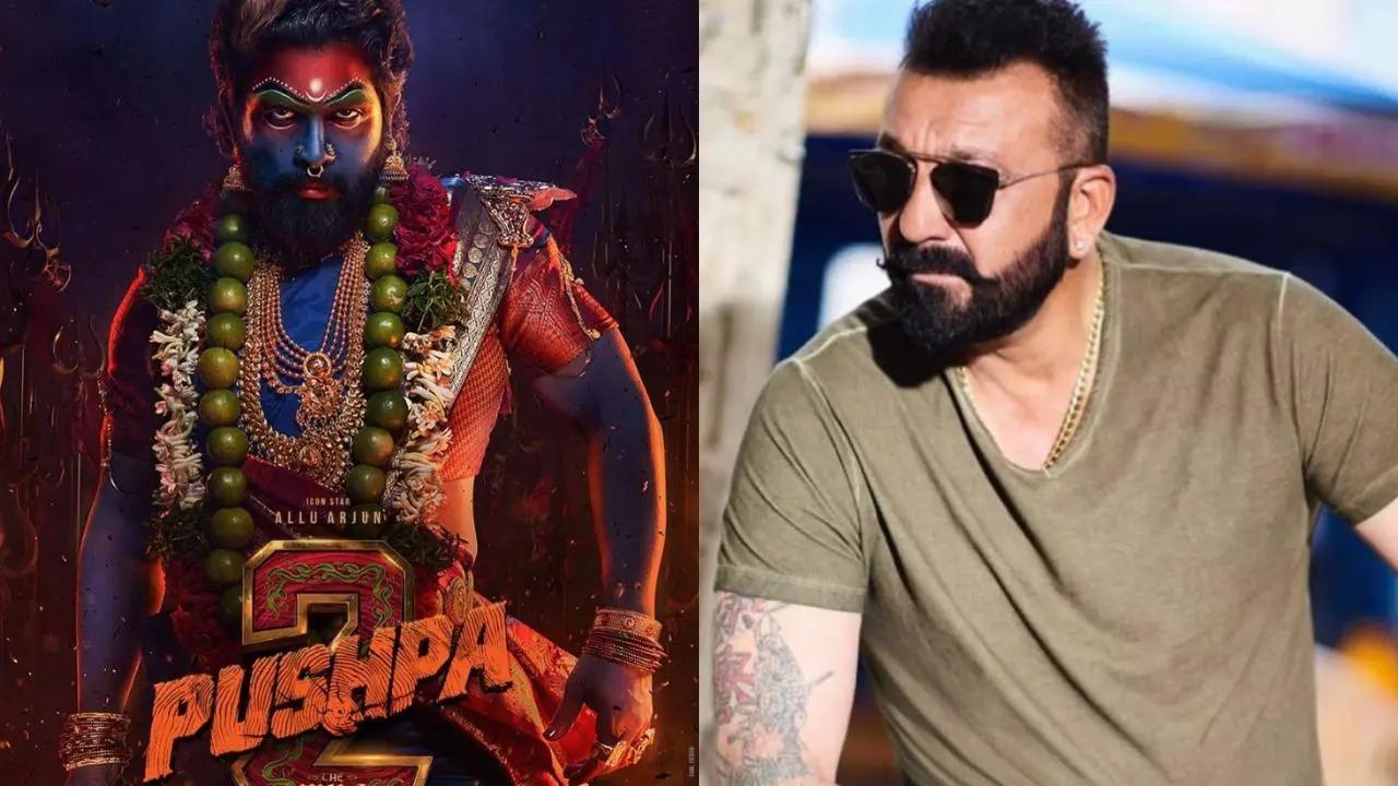 Rumours are rife that Sanjay Dutt is being roped in for a cameo in Allu Arjun and Rashmika Mandanna’s 'Pushpa 2: The Rule'. Read full story here