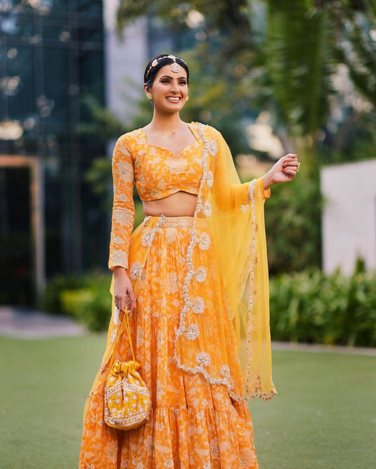 Yellow is not just a haldi outfit, style it for any occasion and you’re bound to turn heads. 