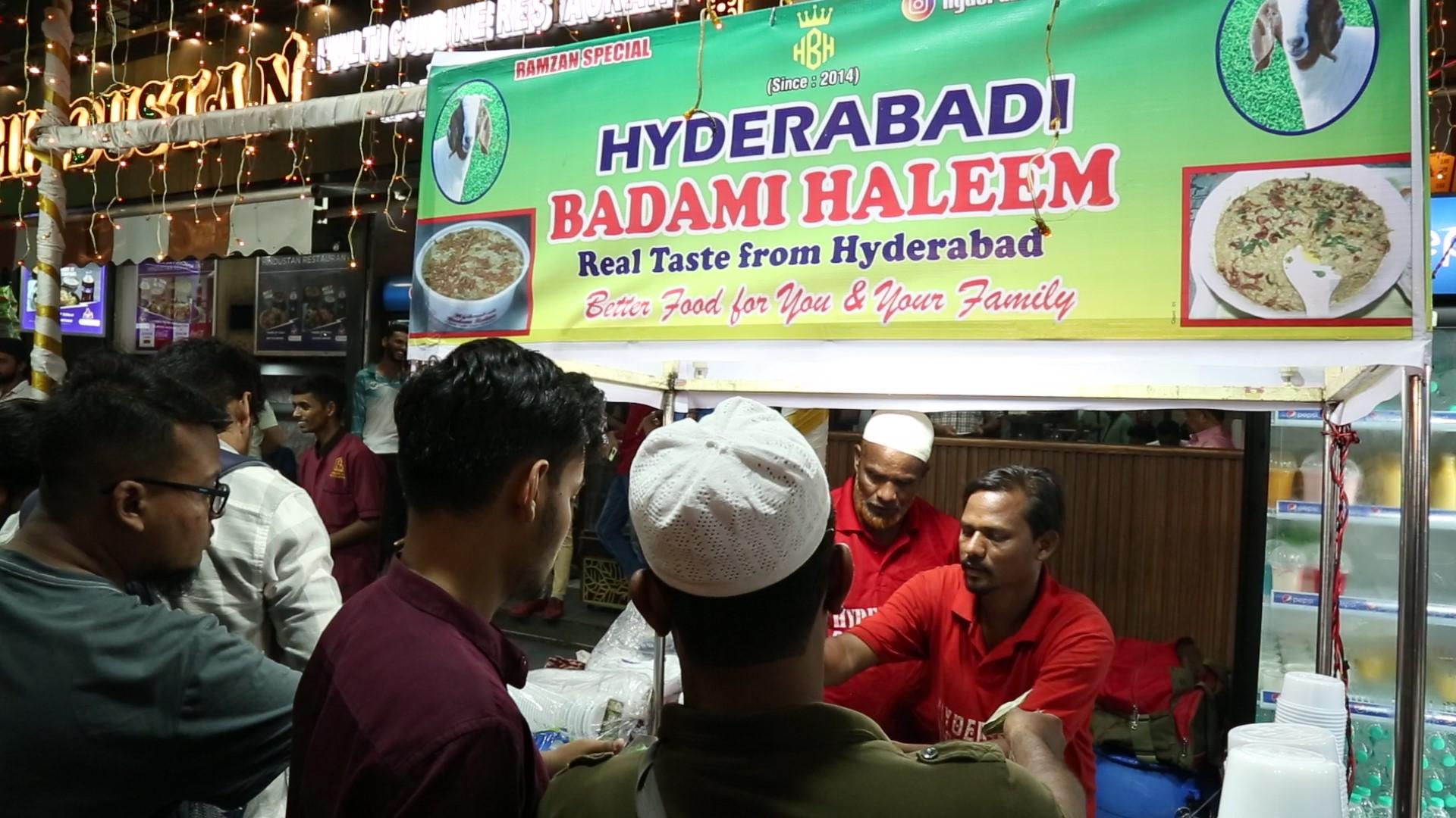 Haleem: Haleem is a traditional Hyderabadi delicacy made from minced mutton. Savour this rich and aromatic dish, a traditional Ramadan delicacy, simmered to perfection with tender meat and lentils at Hyderabadi Badami Haleem priced at Rs 130