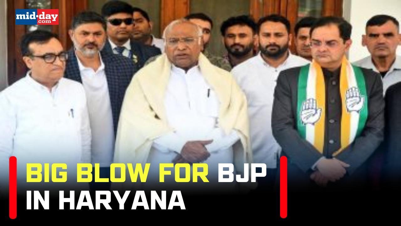 Haryana BJP MP Bijendra Singh quits BJP, joins Congress