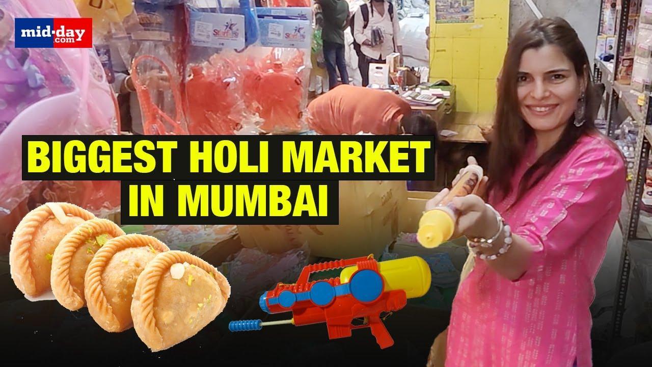 Holi 2024: Don’t miss this biggest Holi market in Mumbai