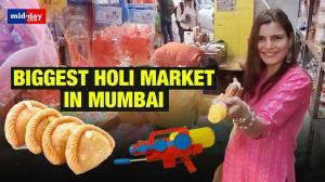 Holi 2024: Don’t miss this biggest Holi market in Mumbai, Gujiya at Tewari Sweets, Thandai at Anando