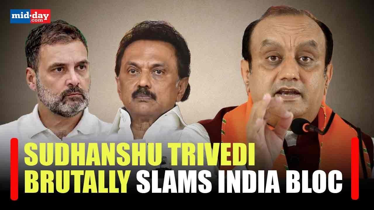 BJP leader Sudhanshu Trivedi slams India Bloc over statements on PM Modi