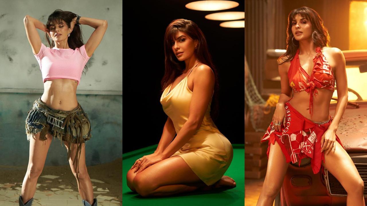 Jacqueline Fernandez drops sexy stills from her new music video 'Yimmy Yimmy' 