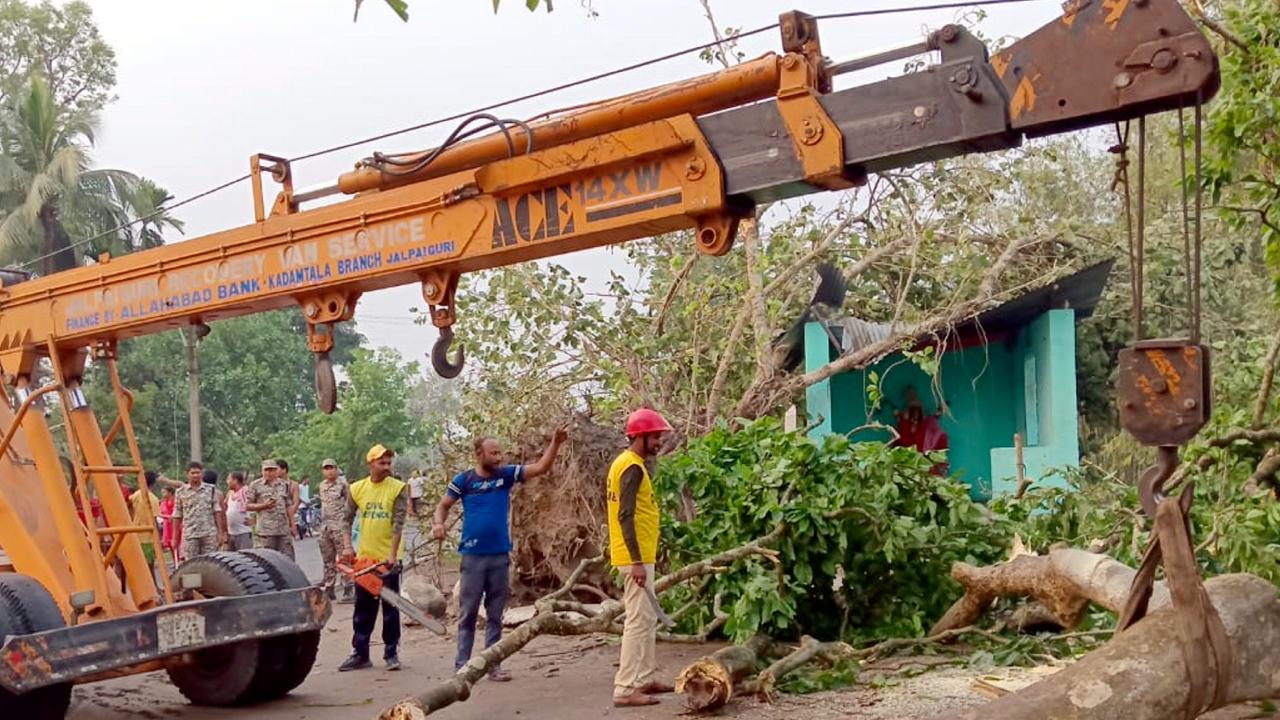 West Bengal Chief Minister Mamata Banerjee said that personnel of the civil administration, police, and disaster management have been deployed for relief work. Additionally, quick response teams (QRTs) were pressed into service 